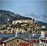 Alcatraz Island, from Hyde St. Pier.