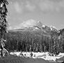 Mt. Lassen as seen from Highway 36.